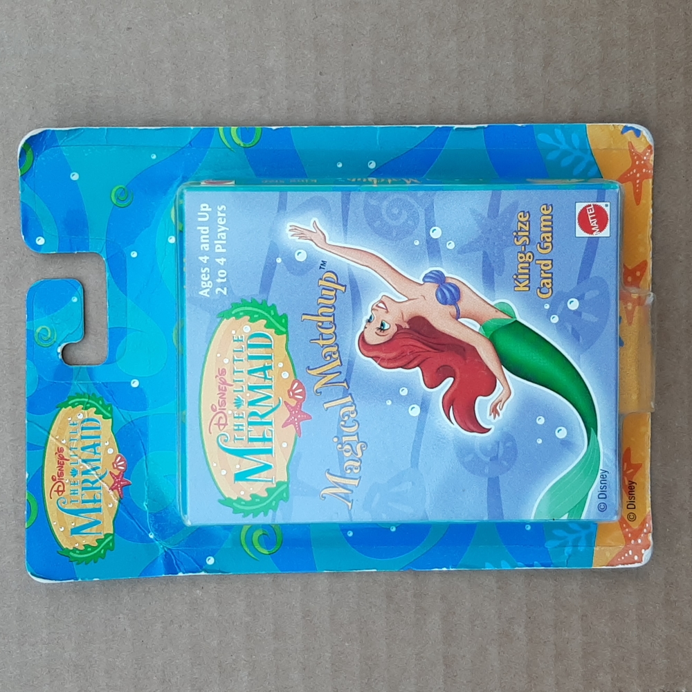 Vintage Disney Little Mermaid Magical Matchup Game NIP 1997